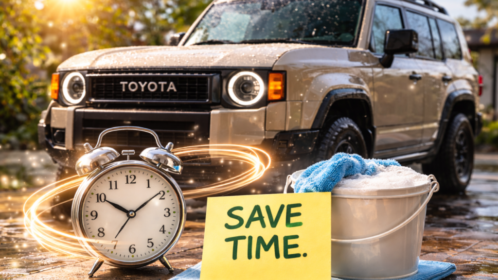 洗車時間の節約
