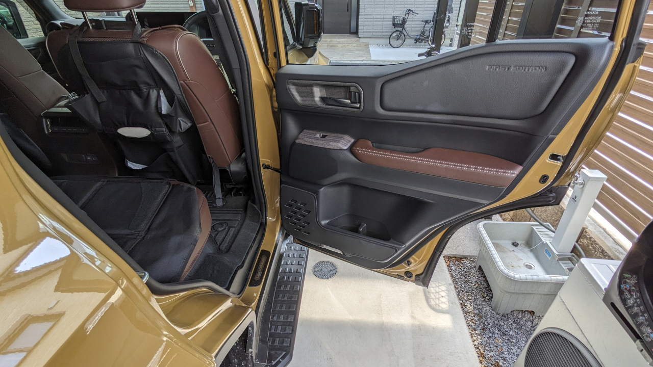 ランドクルーザー250のドア全開