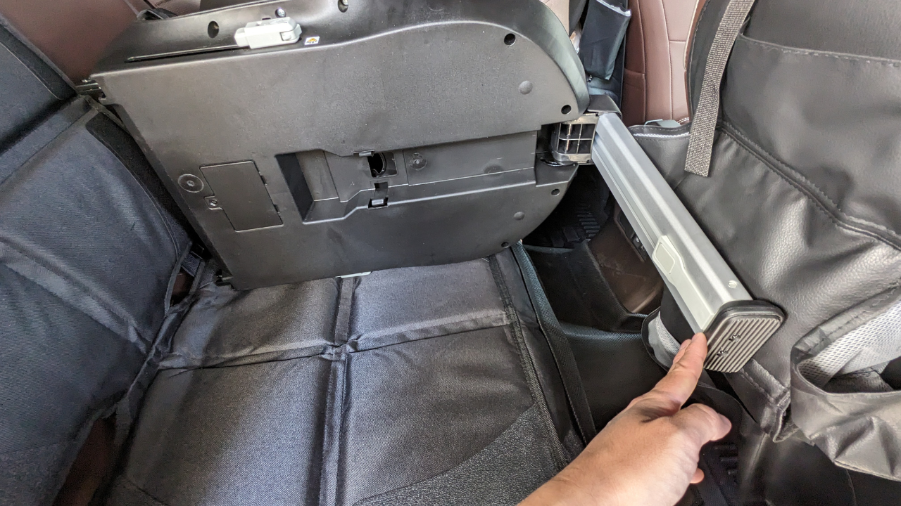 サポートレッグを出す