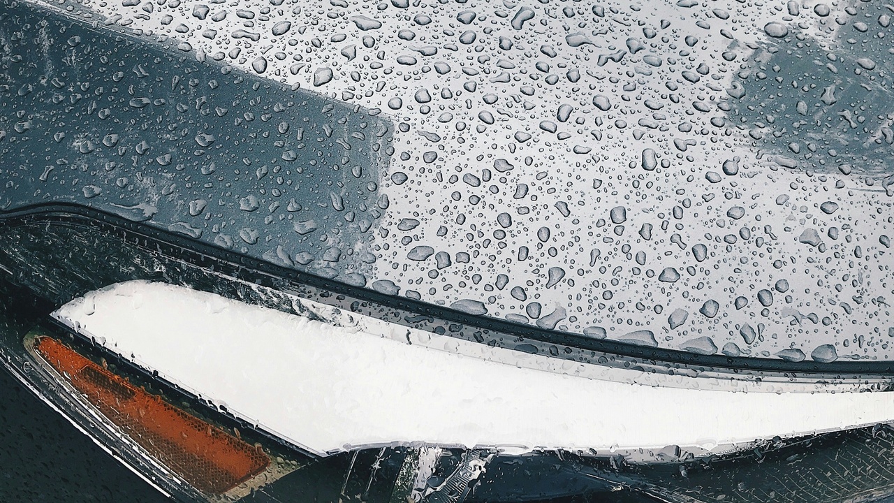 車　水滴